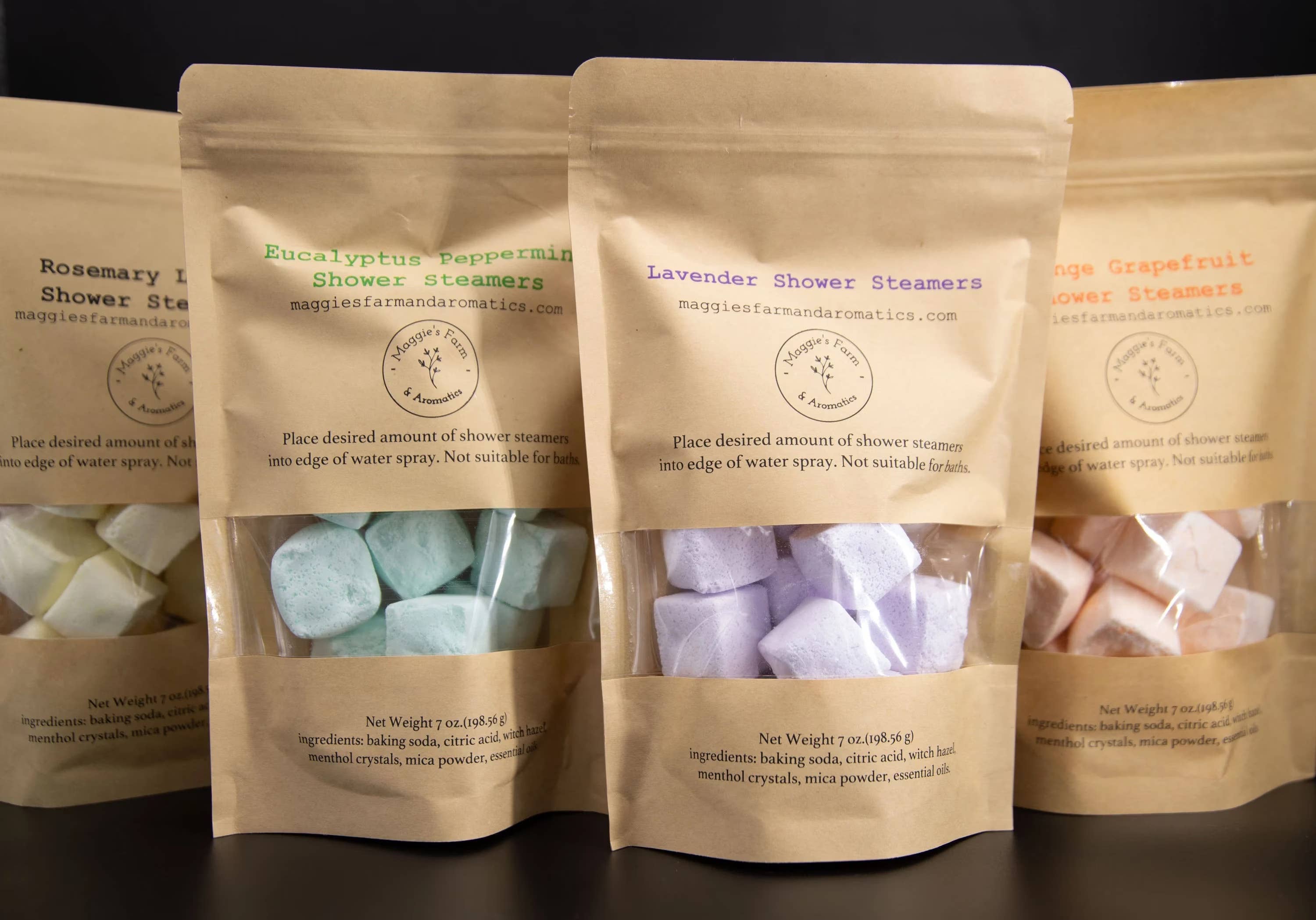 Shower Steamers/ Natural Shower Steamers/ Shower Bombs: Orange Grapefruit