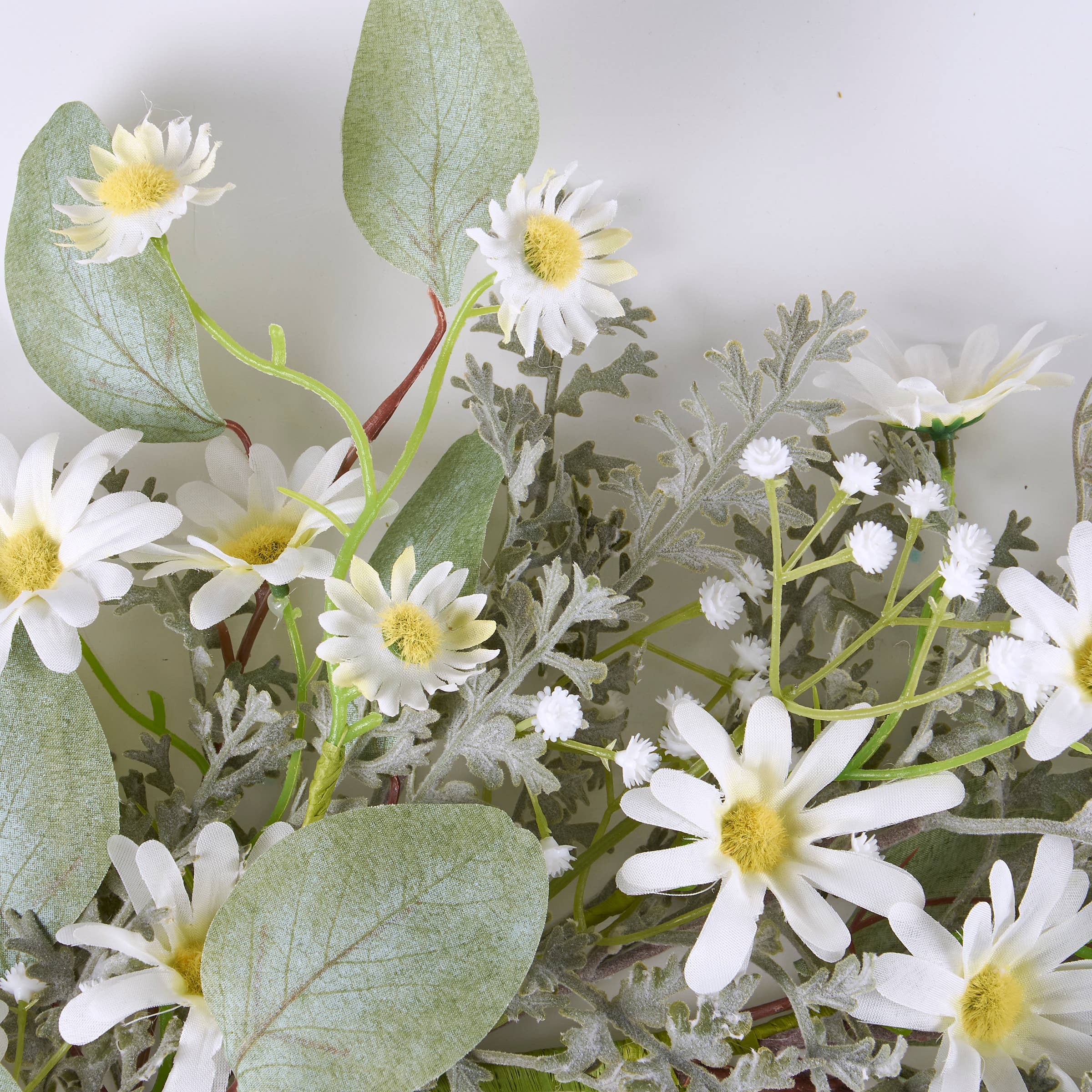 Daisy Mix Wreath