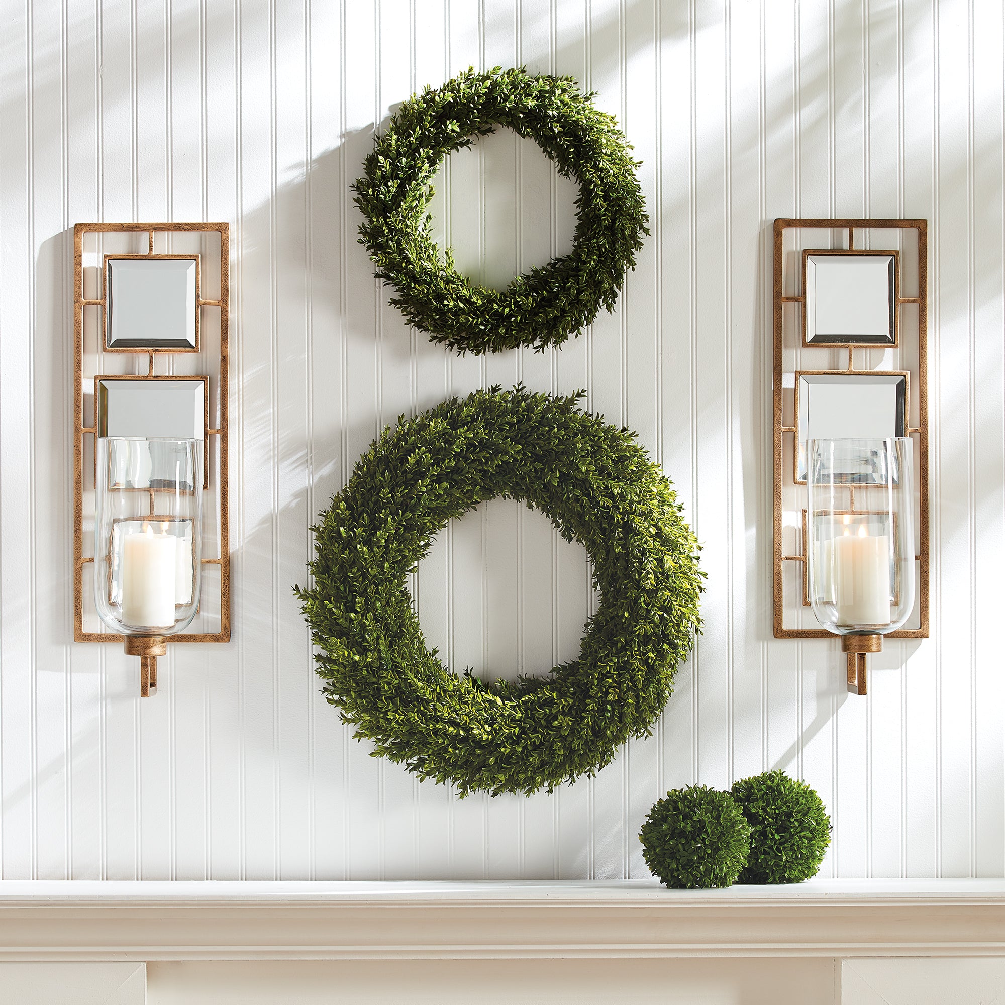 BARCLAY BUTERA WILSHIRE WALL CANDLE SCONCE