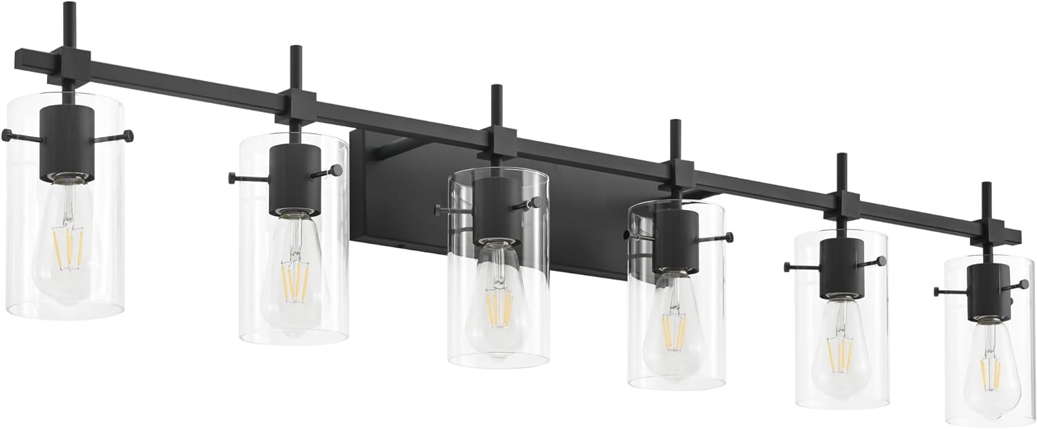 Vintage Vanity Lights with Glass Shade