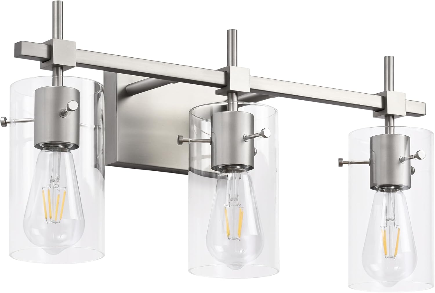 Vintage Vanity Lights with Glass Shade