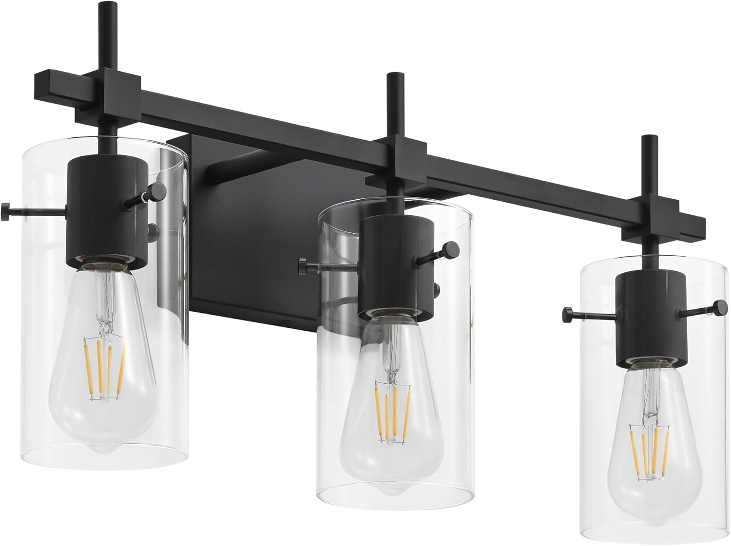 Vintage Vanity Lights with Glass Shade