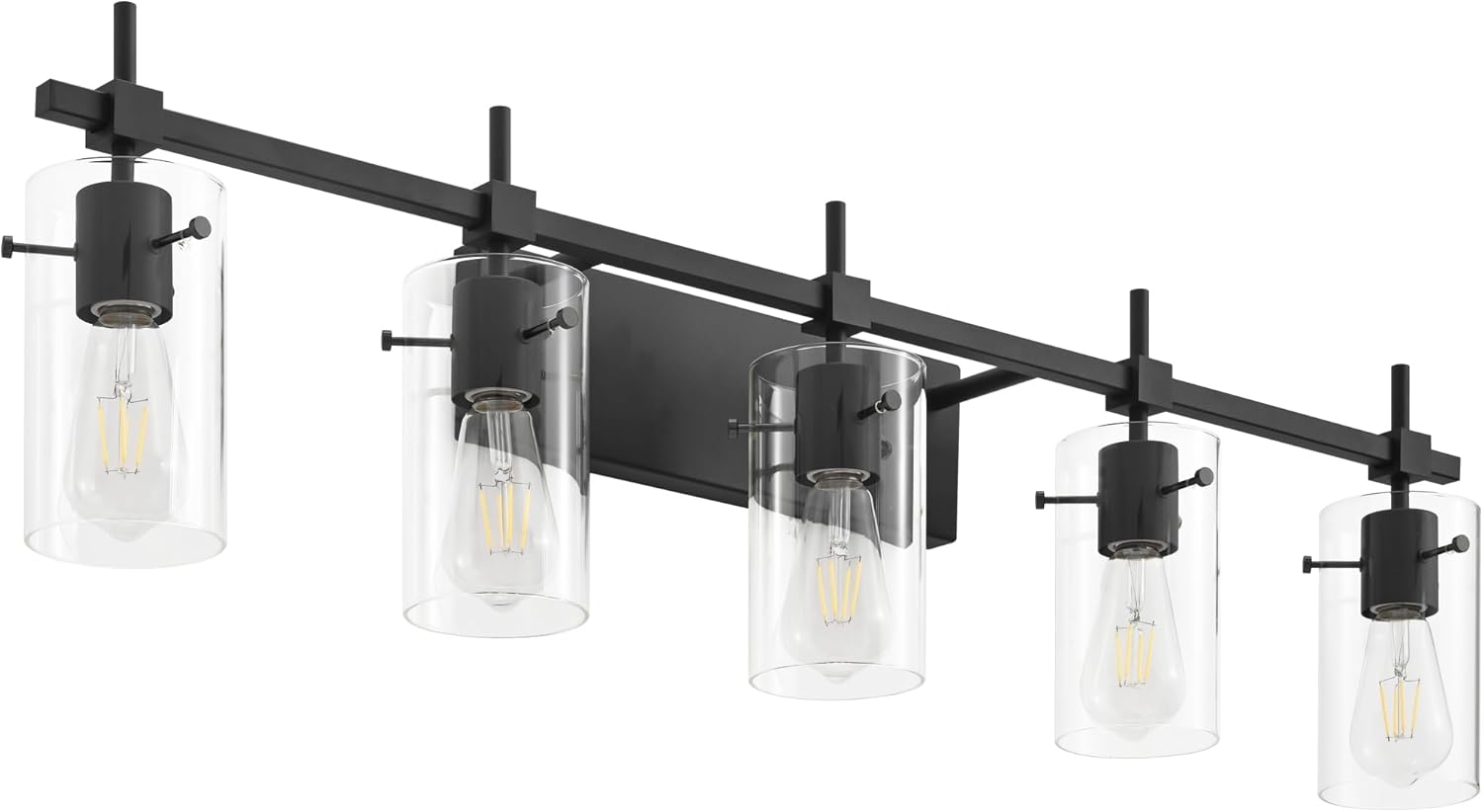 Vintage Vanity Lights with Glass Shade