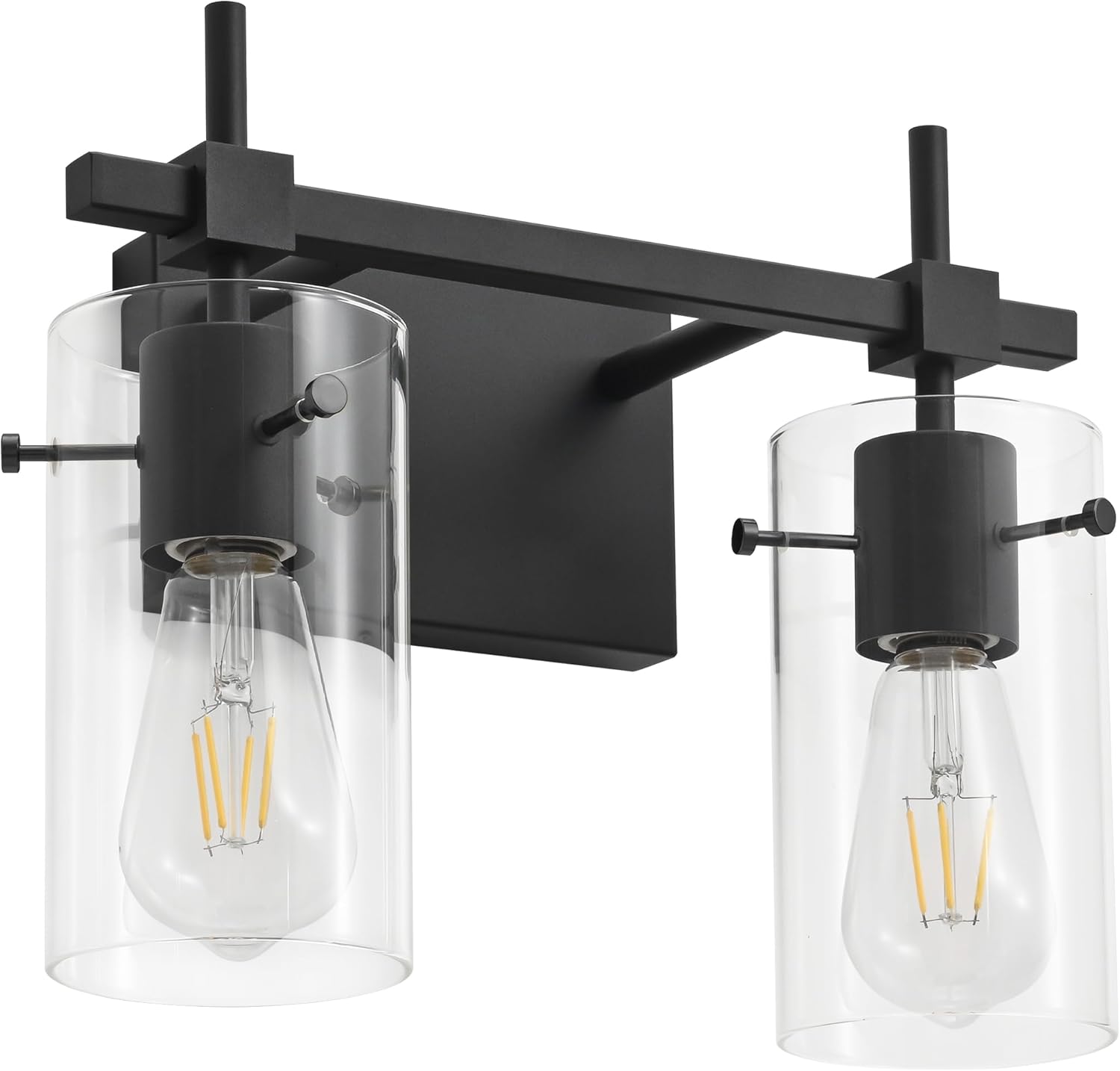 Vintage Vanity Lights with Glass Shade