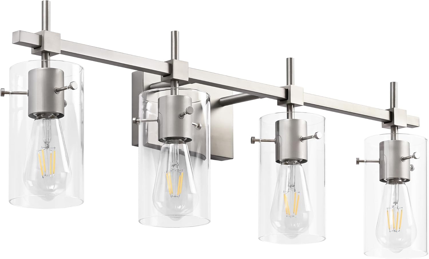 Vintage Vanity Lights with Glass Shade
