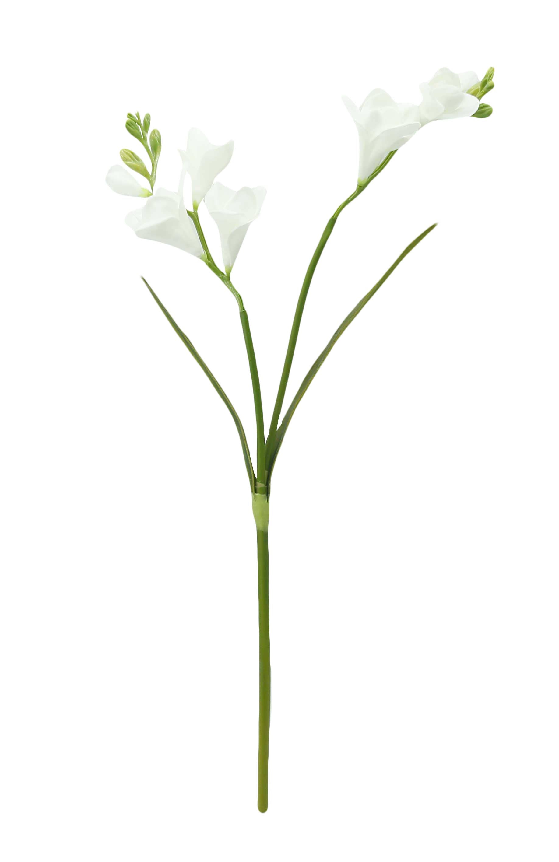 20" Lifelike Soft Real Touch Artificial Freesia-2 sprays: Pure Purple