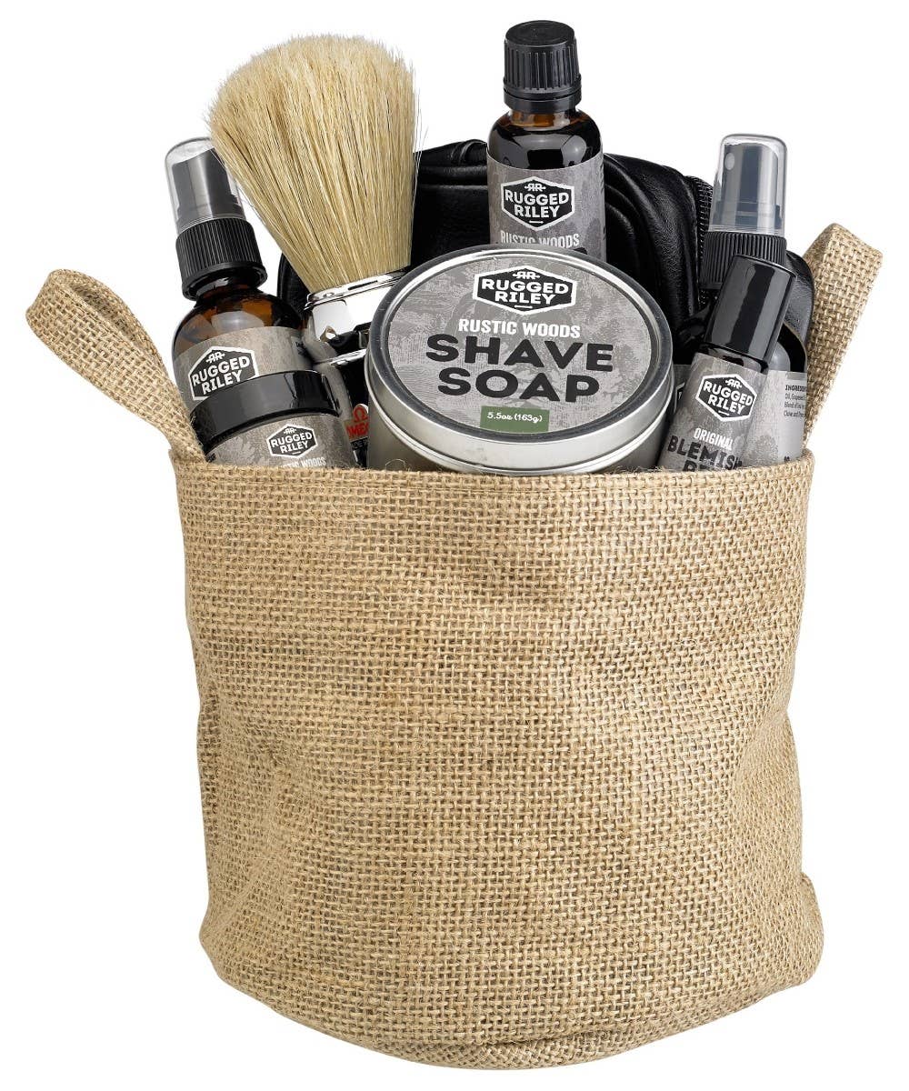 Men's Rustic Woods Gift Basket