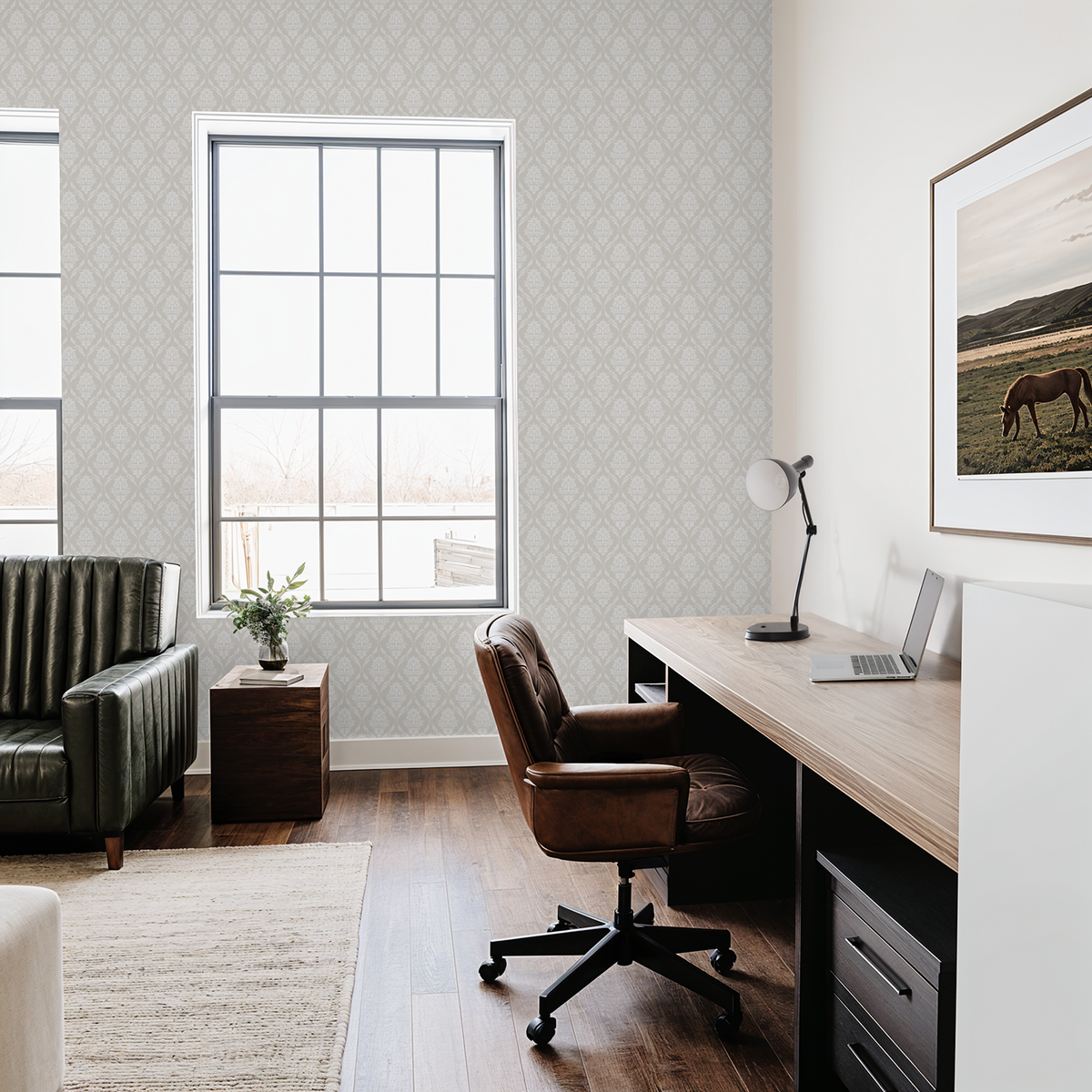 Farmhouse Revival (Cream) Wallpaper