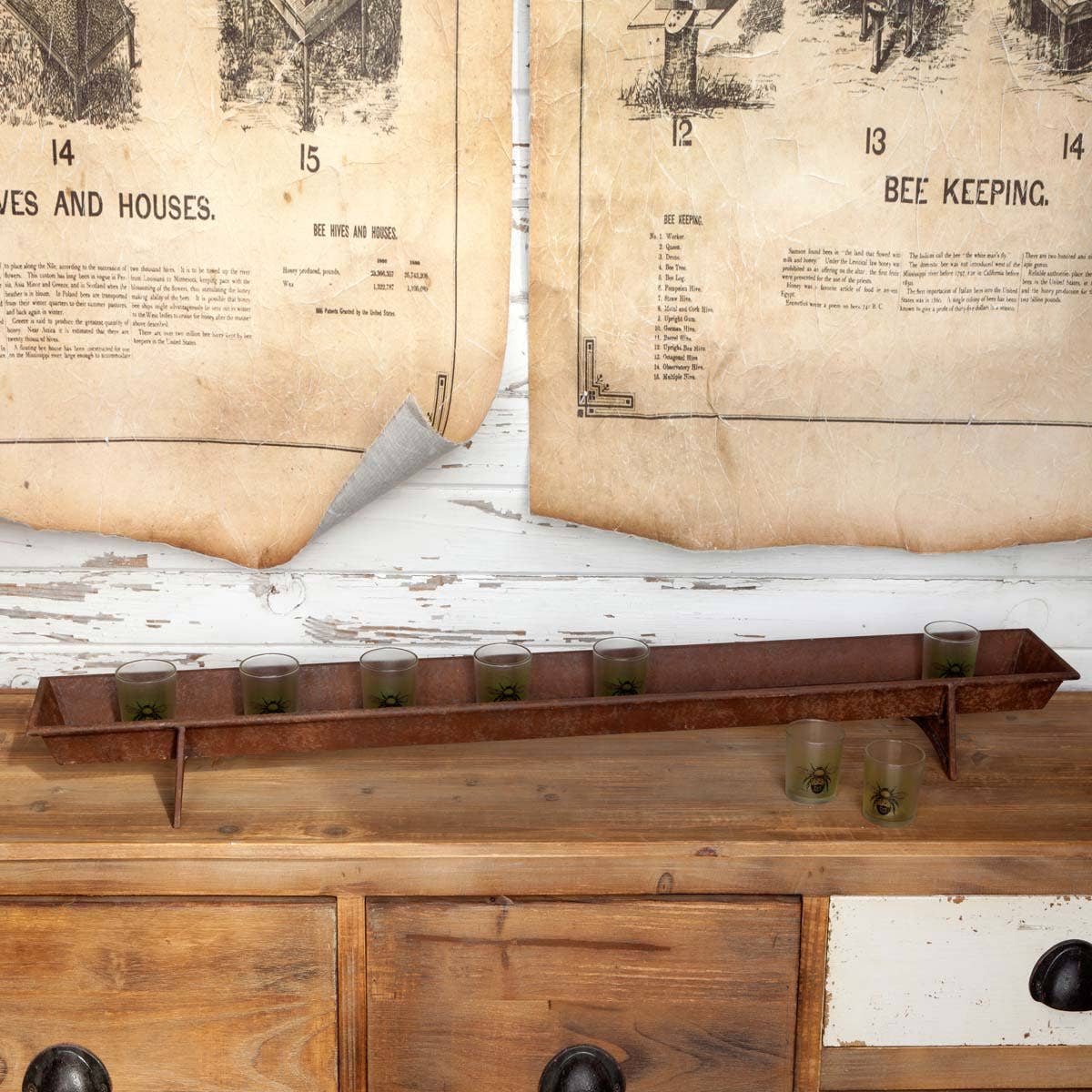 Chicken Feeder Centerpiece