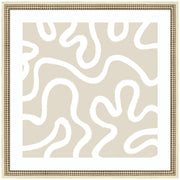 Organic Figures by Gabrielly Guedes Framed Wall Art Print