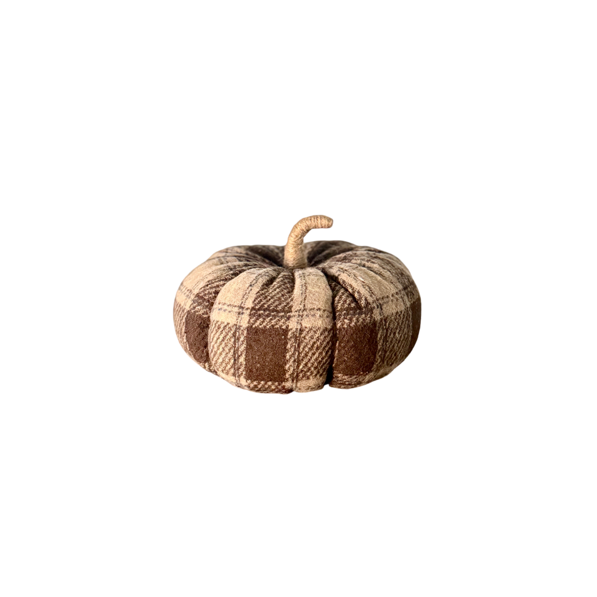 Lg Montana Plaid Pumpkin