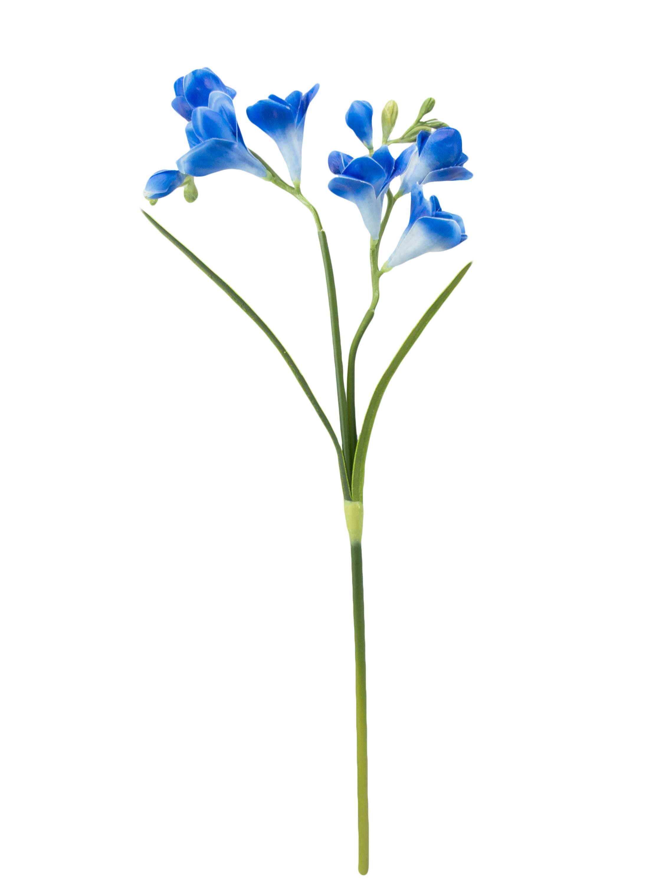 20" Lifelike Soft Real Touch Artificial Freesia-2 sprays: Pure Purple