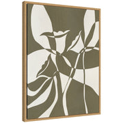 Sylvie Bound by Beauty 4 Framed Canvas by Shatha Al Dafai