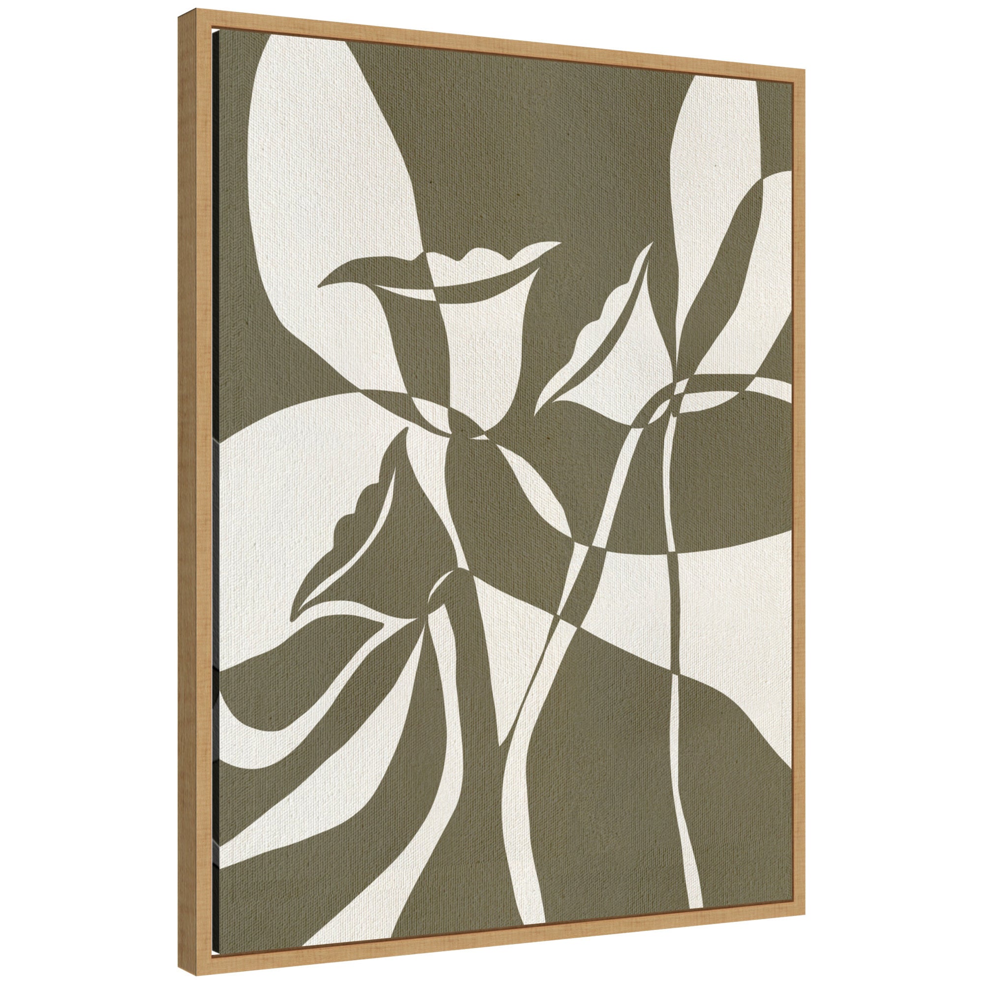 Sylvie Bound by Beauty 4 Framed Canvas by Shatha Al Dafai
