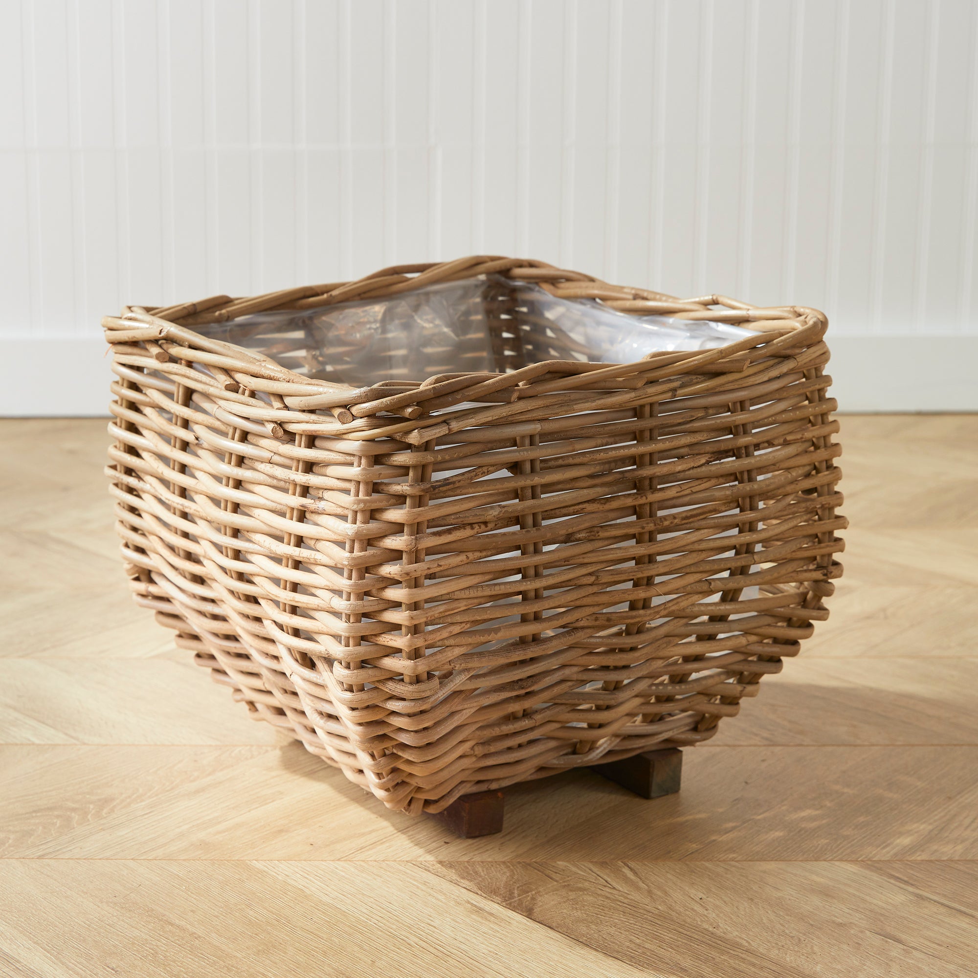 SYLVIE SQUARE TAPER BASKET SMALL