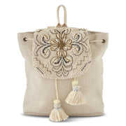 Diamond Shell Pattern Backpack