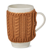 Christmas Warm Wishes Sweater Mug - Chestnut