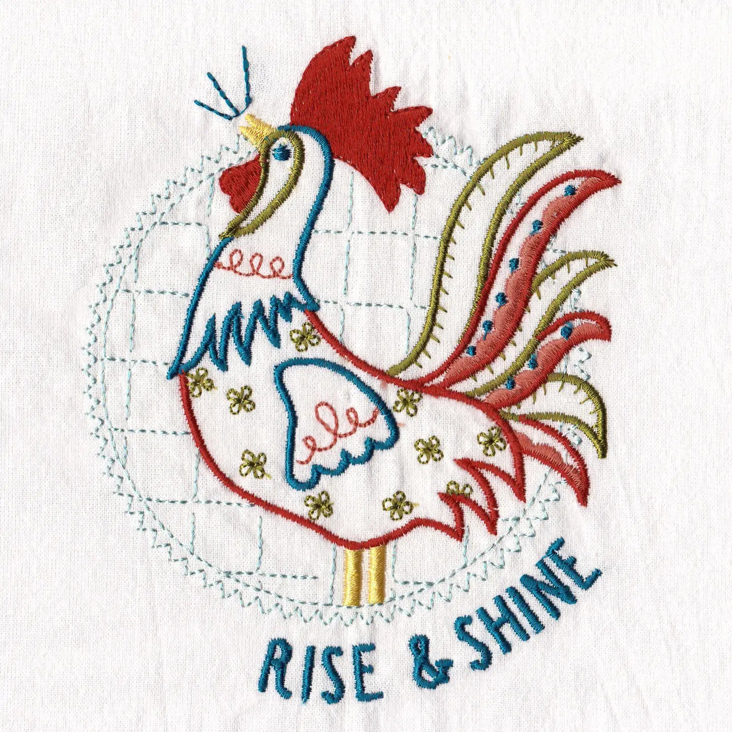 Aunt Martha's® Dirty Laundry Tea Towel - Rooster