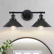 2-3 Matte Black Wall Sconce