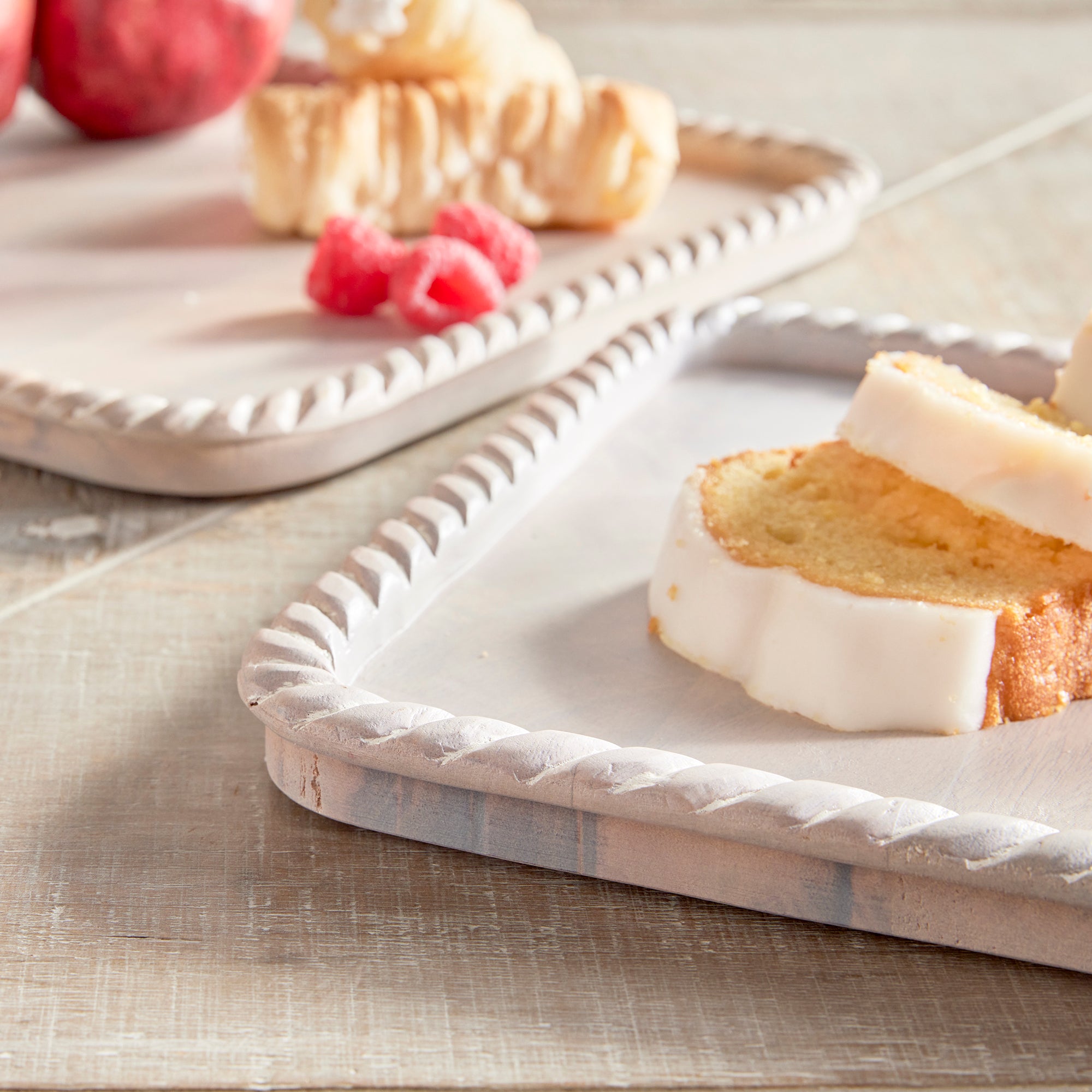 Langley Square Trays, Set Of 2