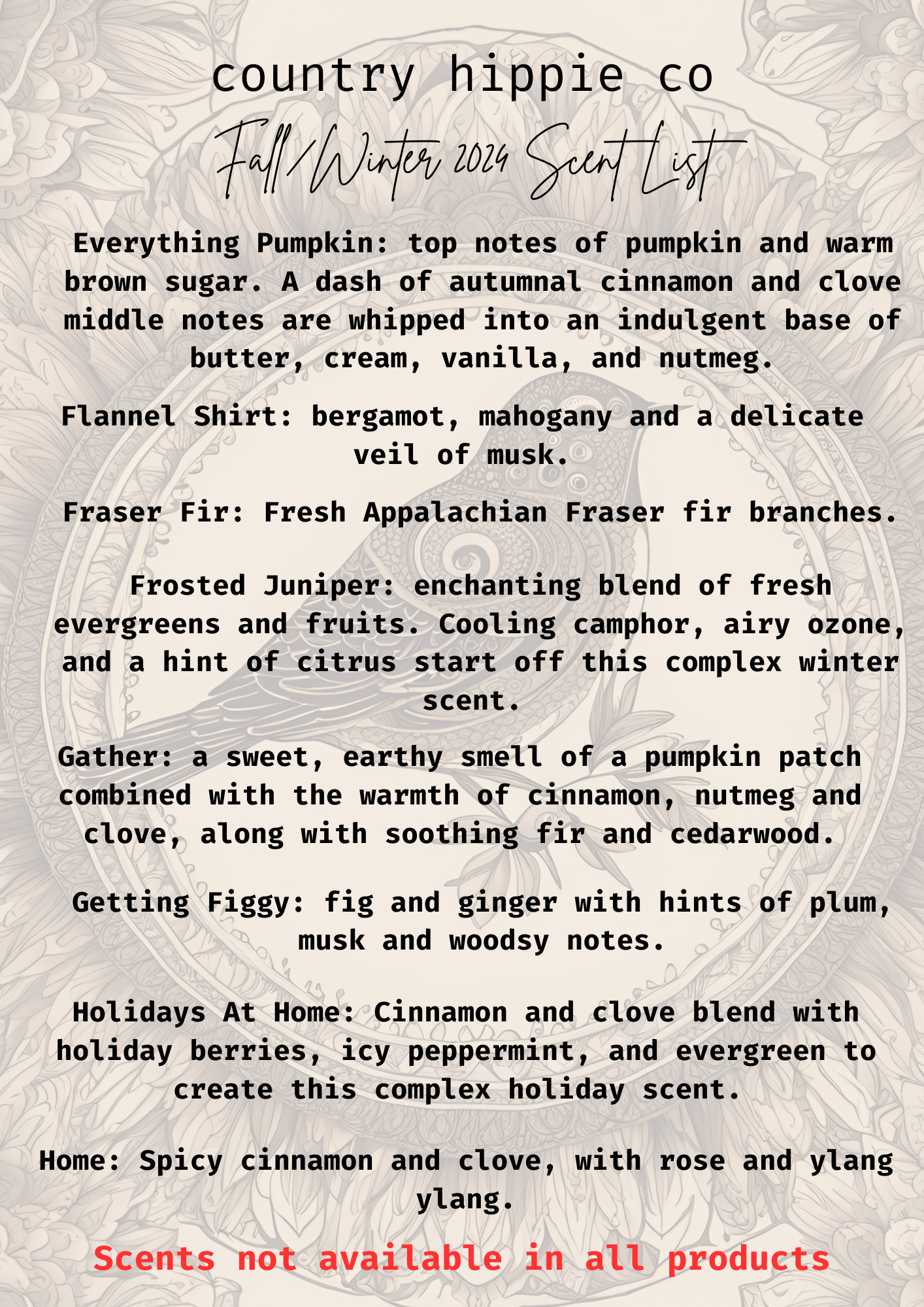Seasonal Home + Body Refresher Spray 4oz.: Pumpkin Spice + Everything Nice