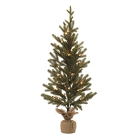 Mini Tree w/50 Lights 36”H PVC/Metal UL Plug