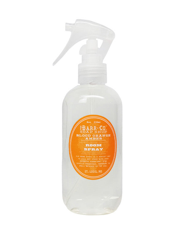 Blood Orange Amber Room Spray - Barr-Co. Soap Shop