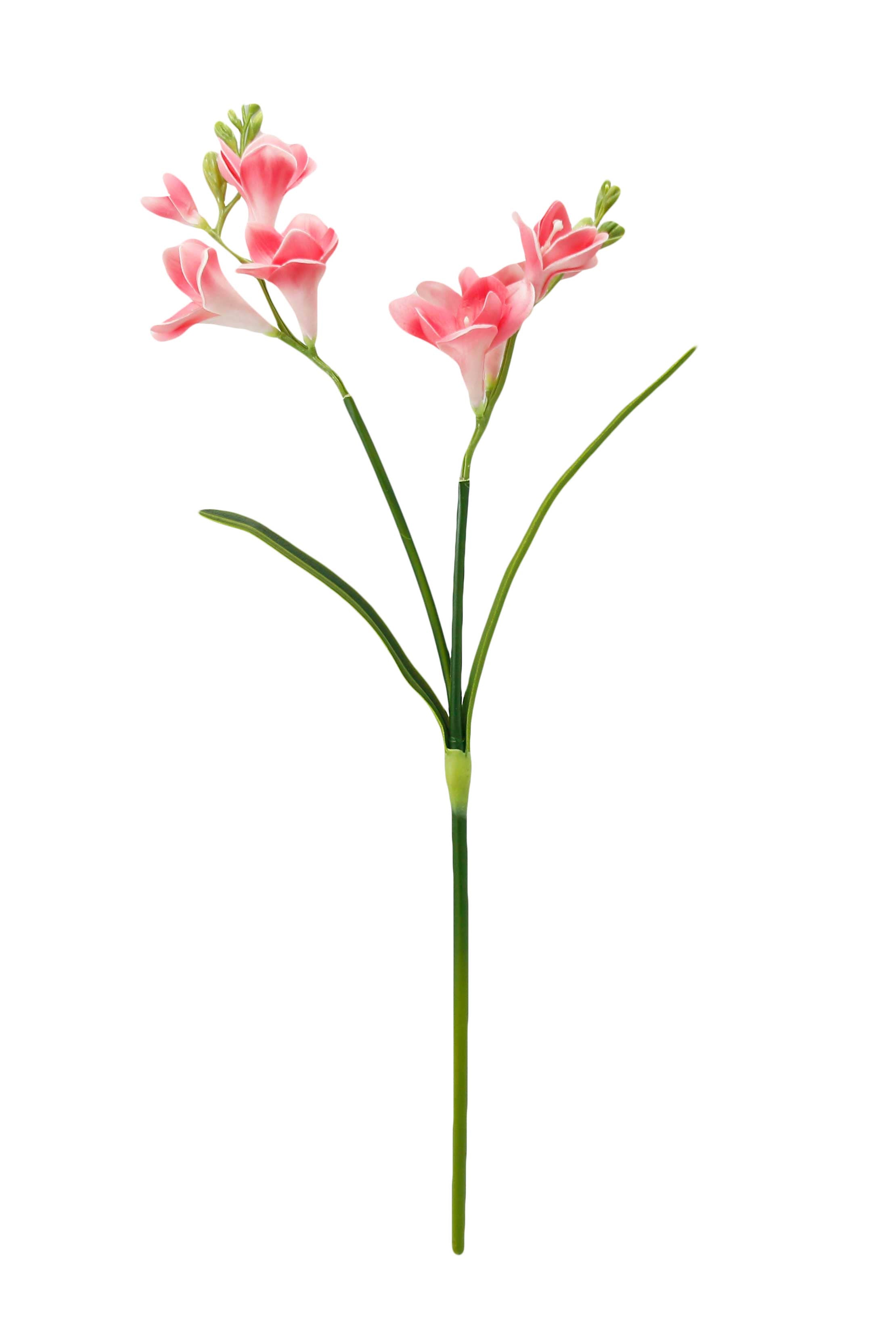 20" Lifelike Soft Real Touch Artificial Freesia-2 sprays: Pure Purple