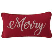 Yuletide Merry Throw Pillow
