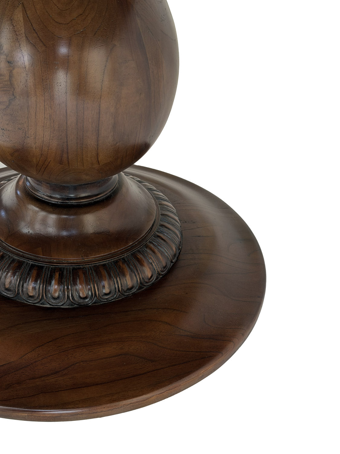55" Charlotte Pedestal Table (Walnut)