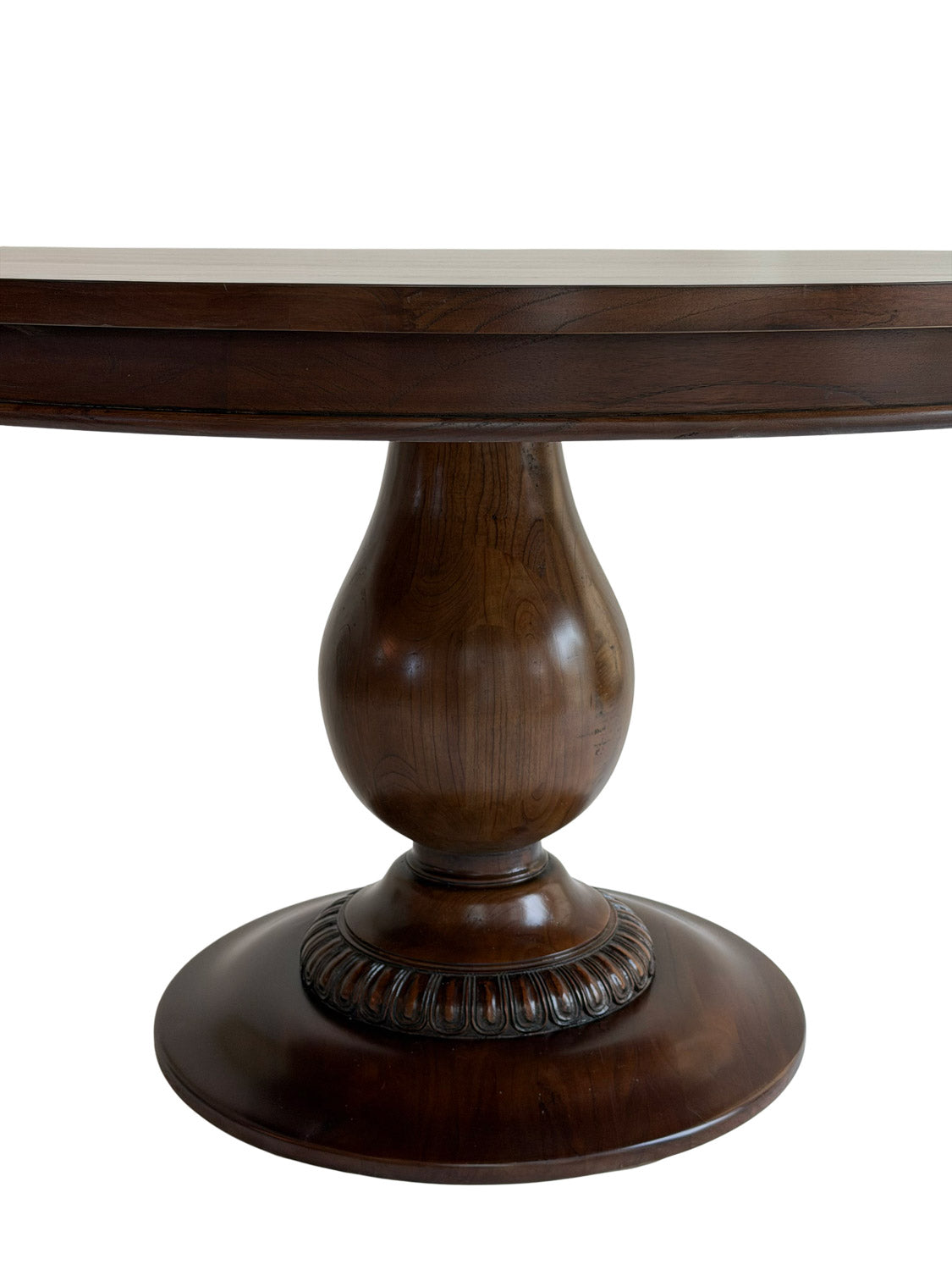 55" Charlotte Pedestal Table (Walnut)