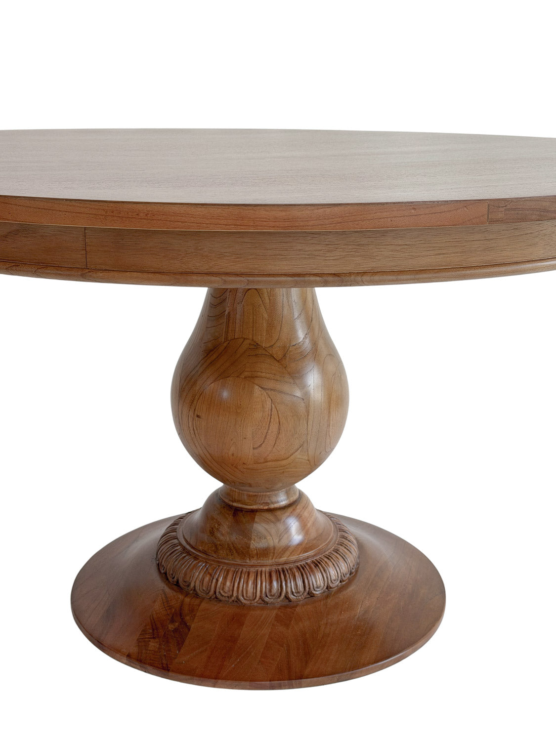 48" Charlotte Pedestal Table (Golden Oak)