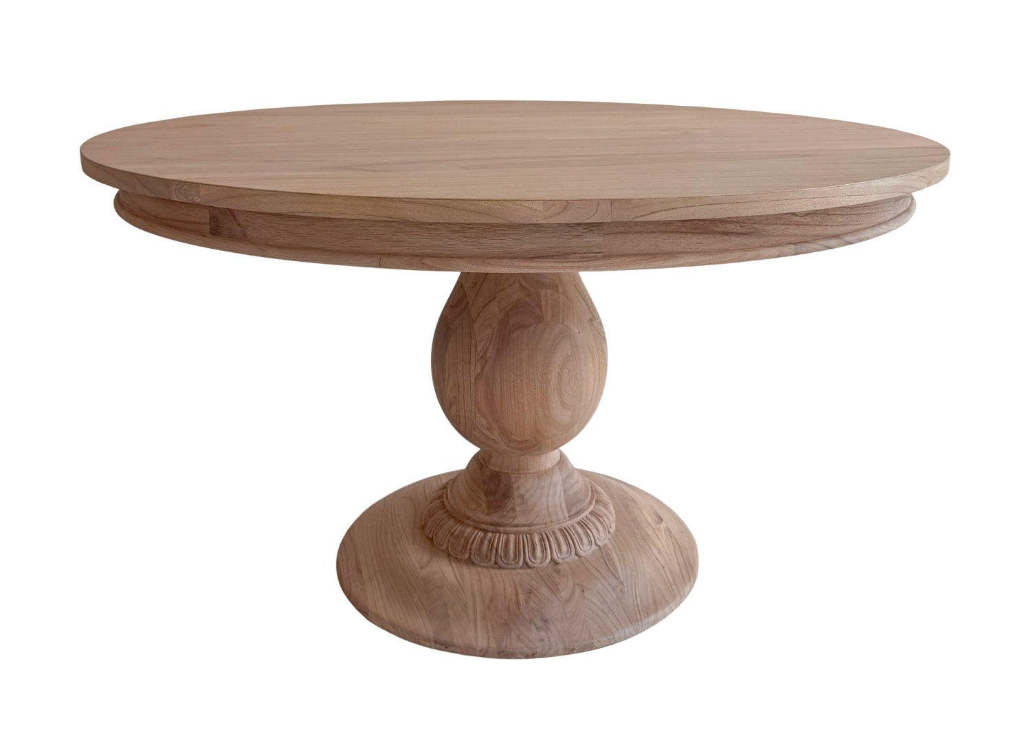 55" Charlotte Pedestal Table (Natural)