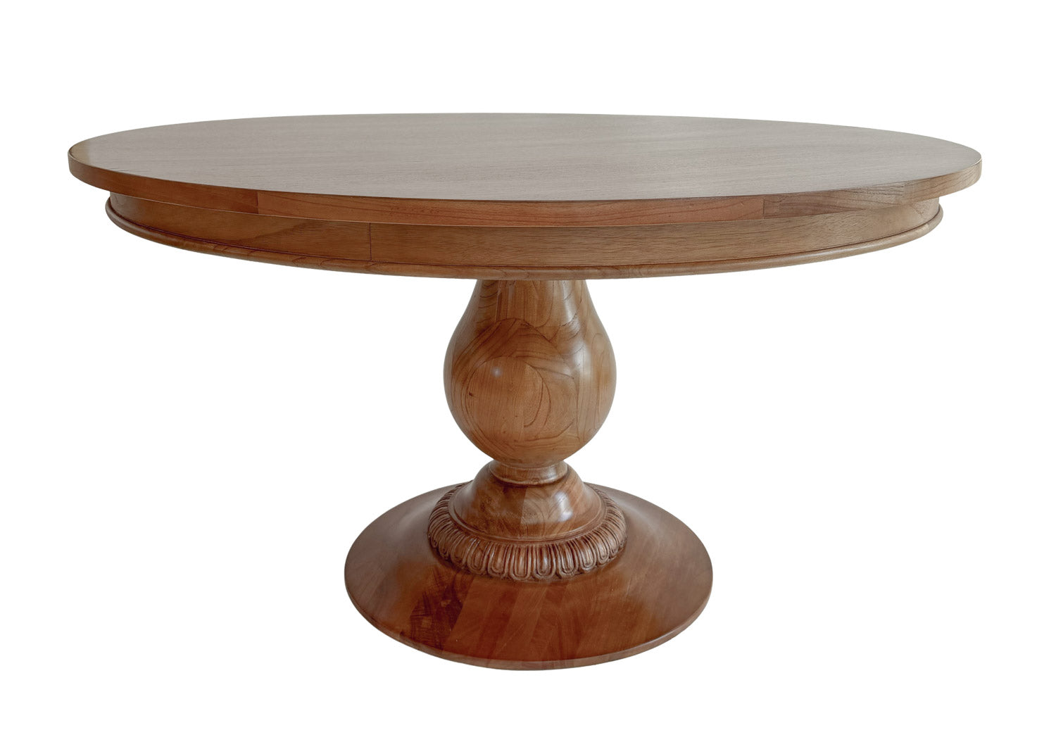 48" Charlotte Pedestal Table (Golden Oak)