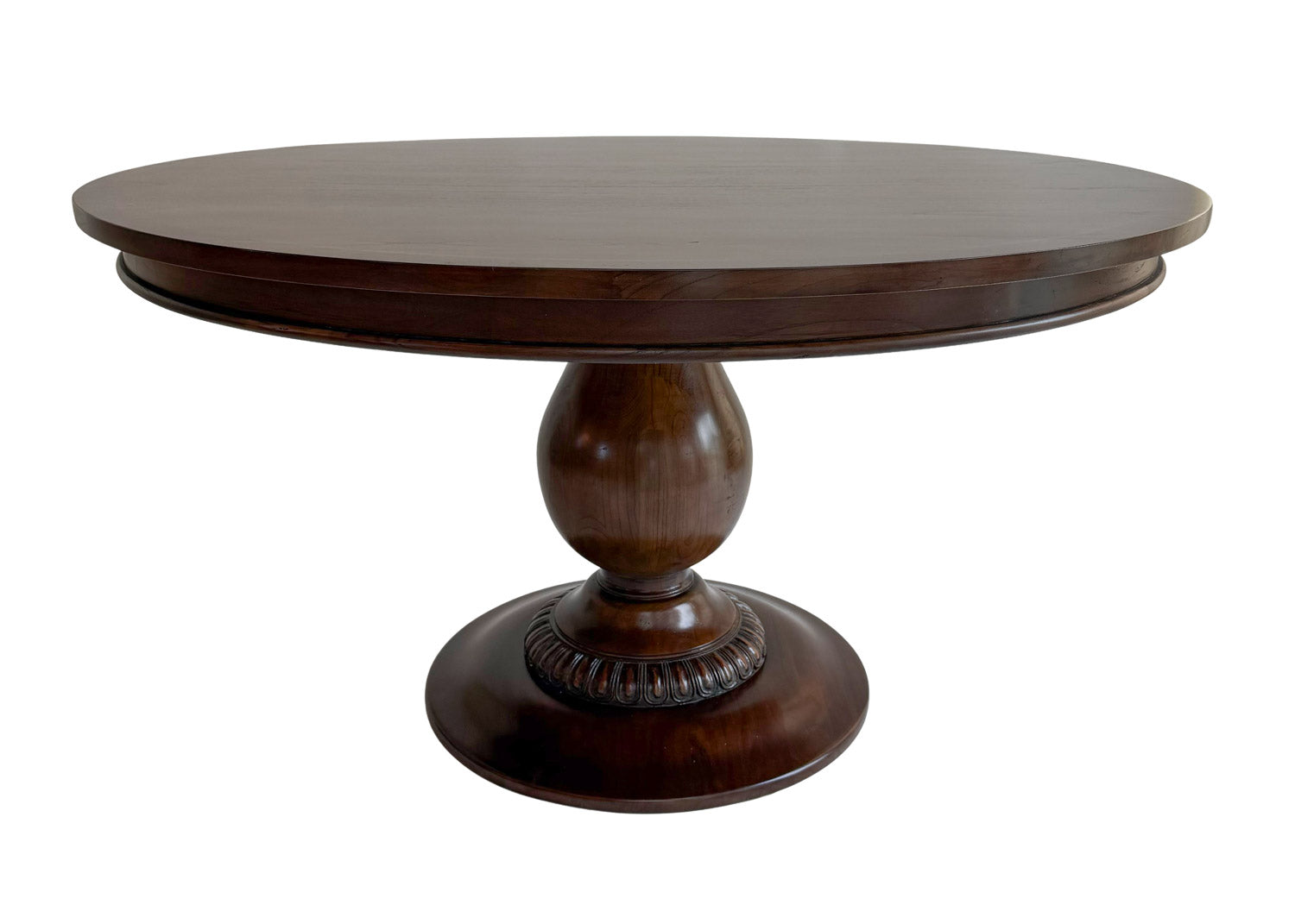 48" Charlotte Pedestal Table (Walnut)