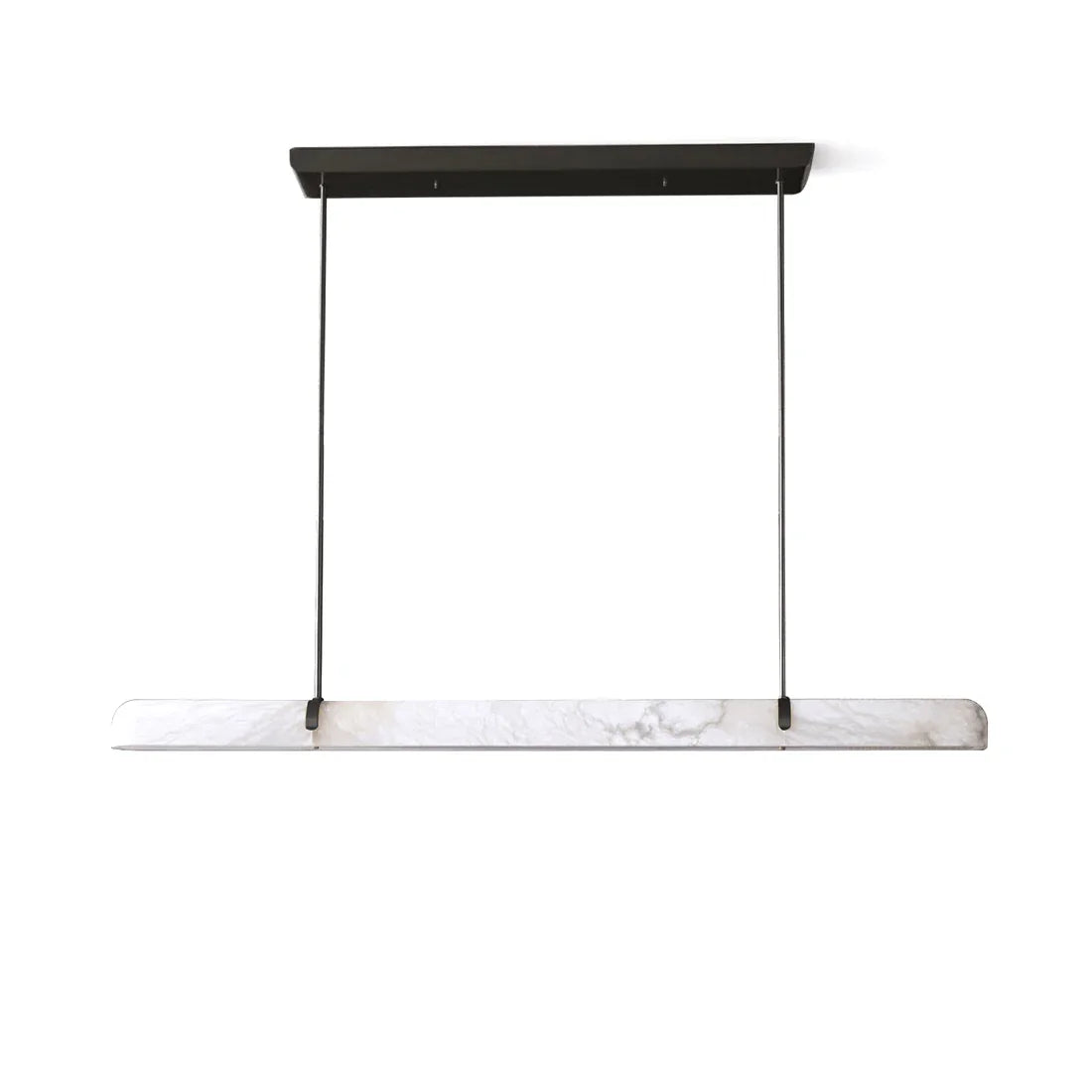 Alabaster Linear Tube Chandelier