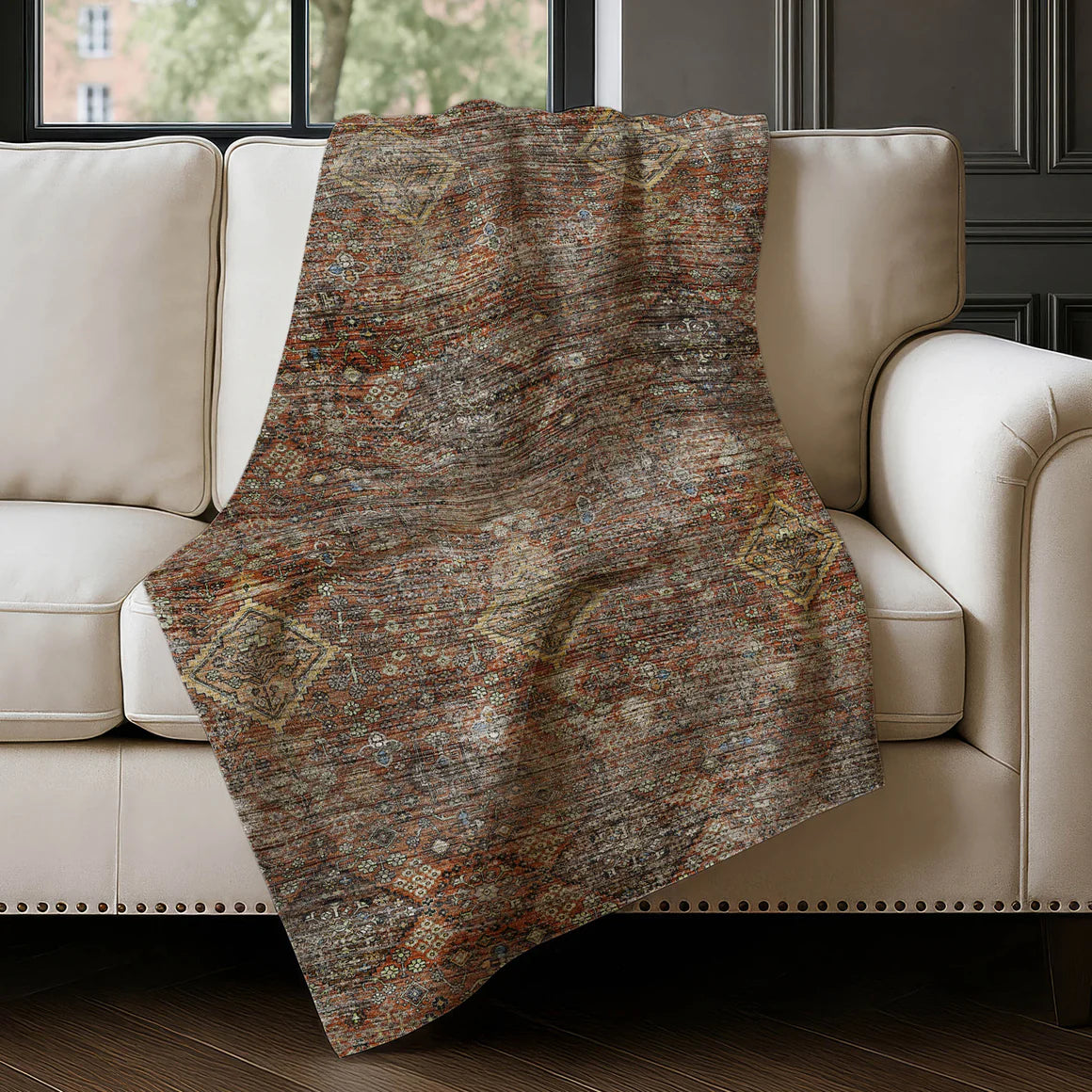 Aristo AR1 Paprika Throw Blanket