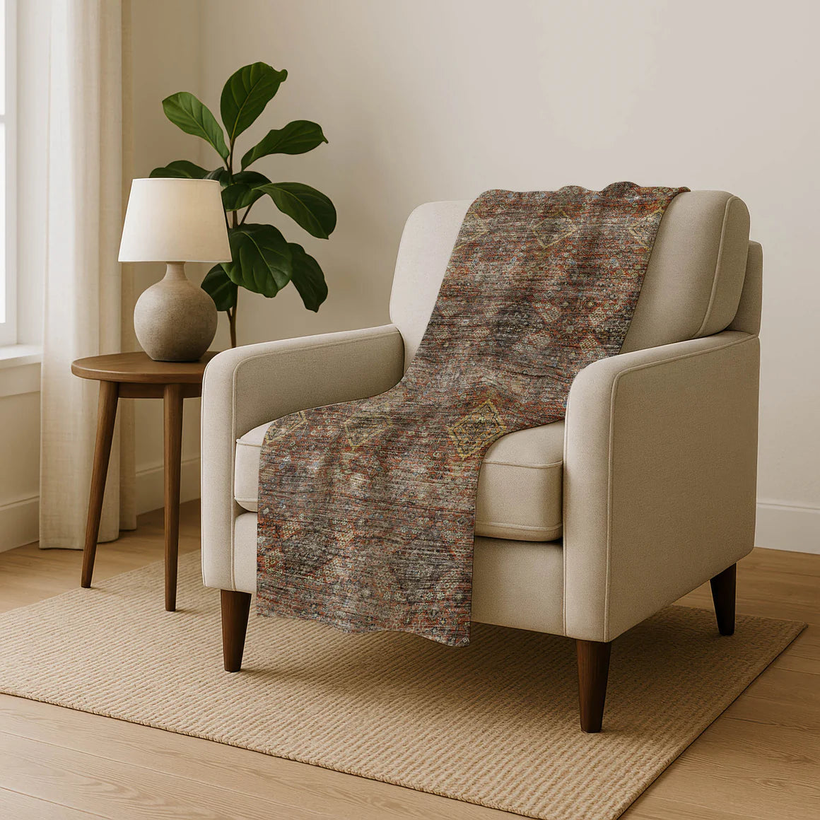Aristo AR1 Paprika Throw Blanket