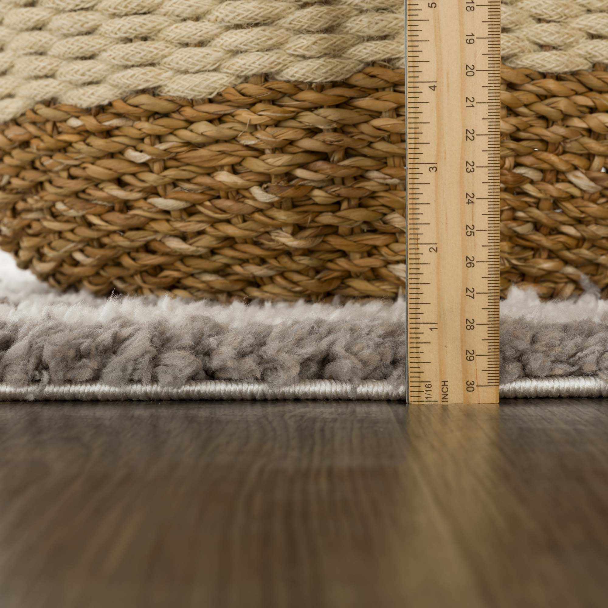 Jola Taupe Area Rug - Clearance