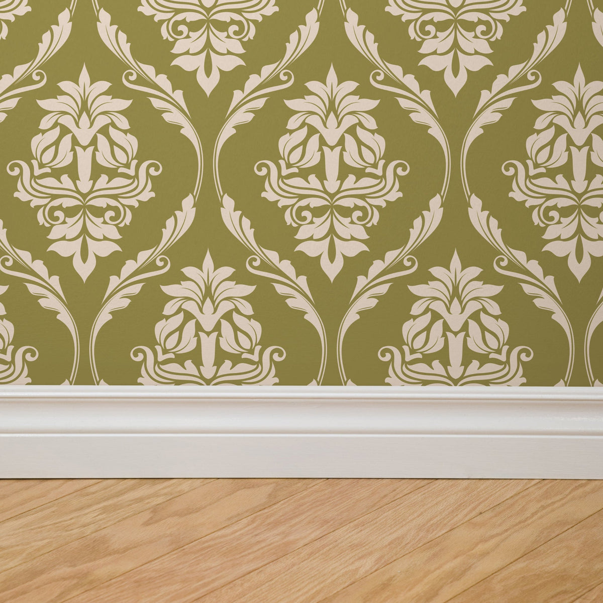 Farmhouse Revival (Olive) Wallpaper