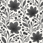 Bloom There, Done That (Black) Wallpaper
