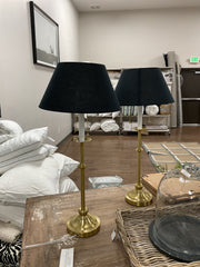 39.5" ANTIQUE BRASS LAMP