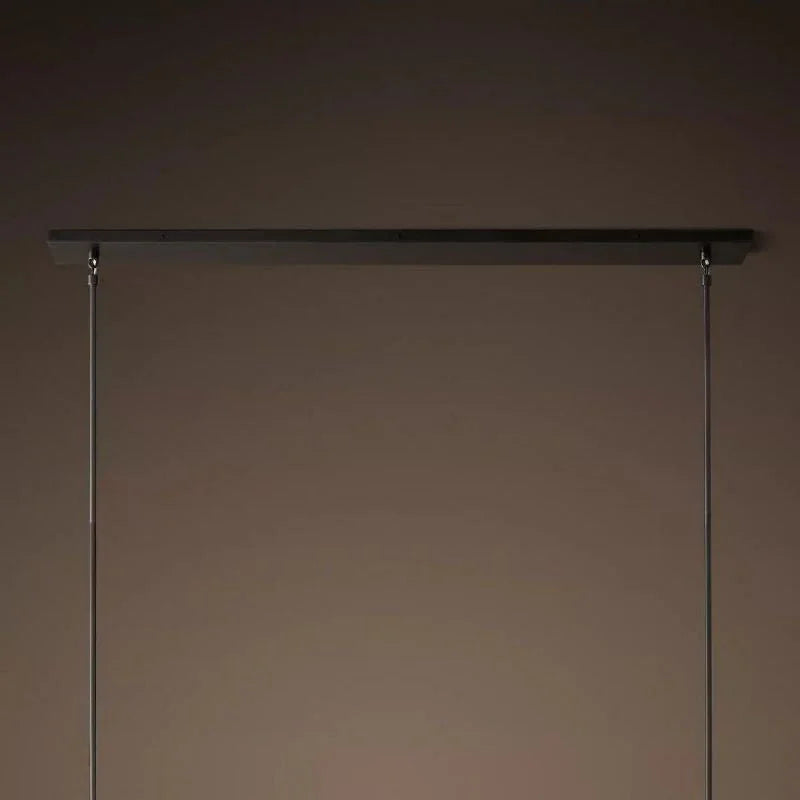Crystal Ball Linear Chandelier