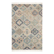 Pali Bllue Machine Washable Rug