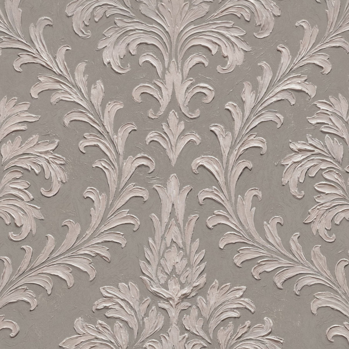 Daphne Brocade (Taupe) Wallpaper