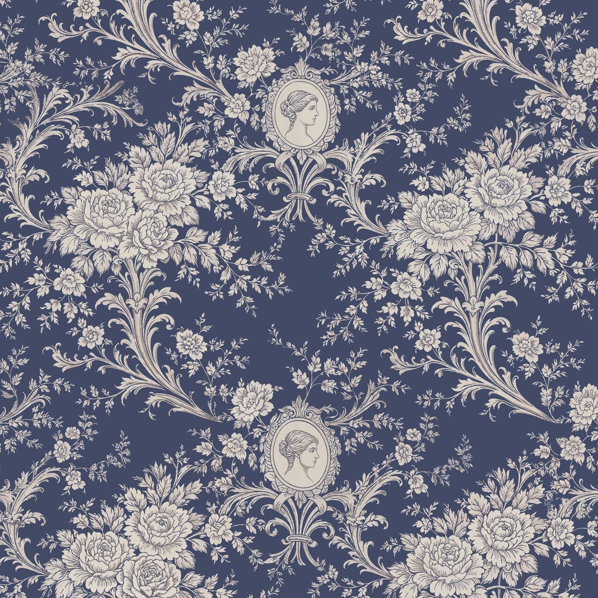Duchess Cameo Wallpaper