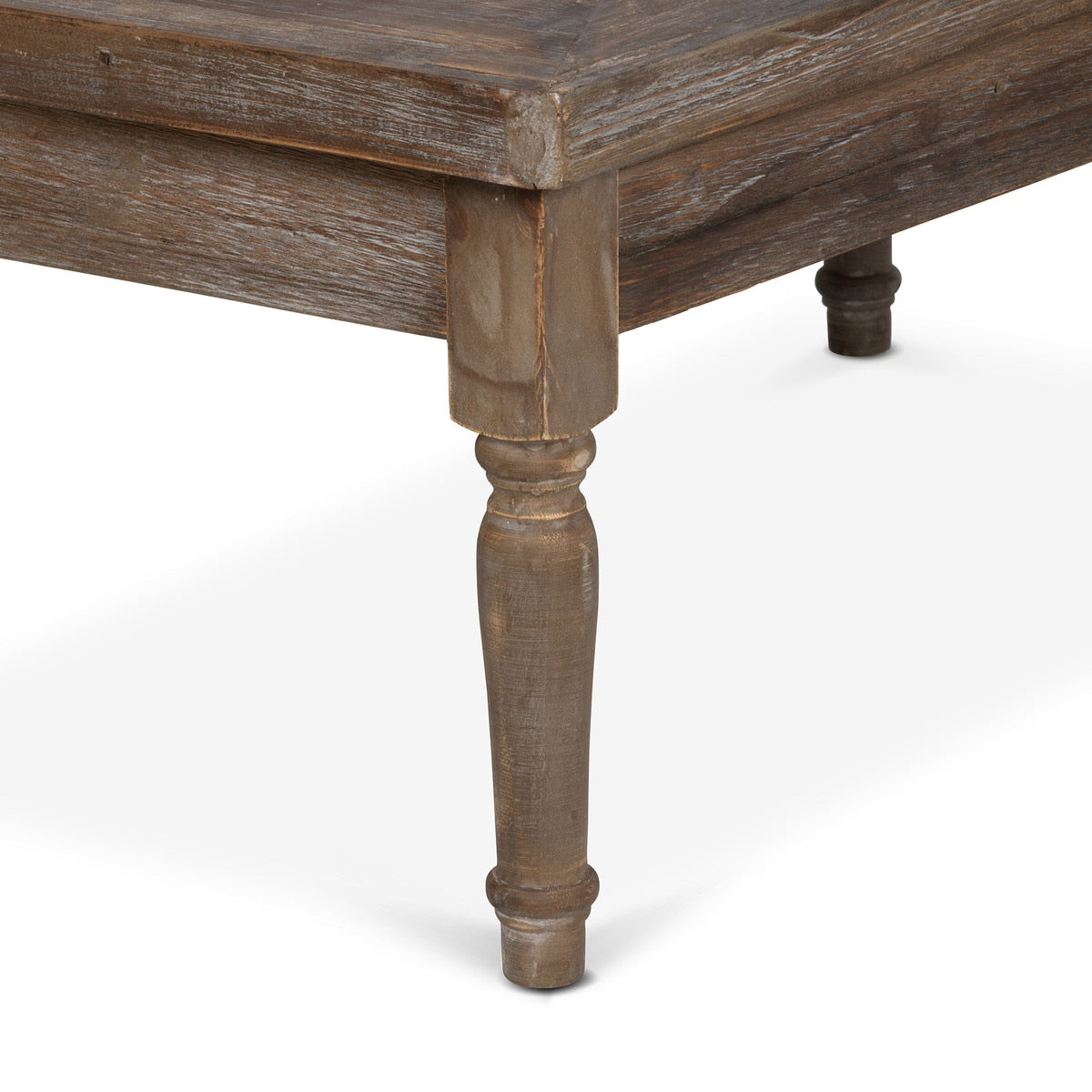 Reclaimed Wood Low Fixture Table | Rustic Accent Furniture