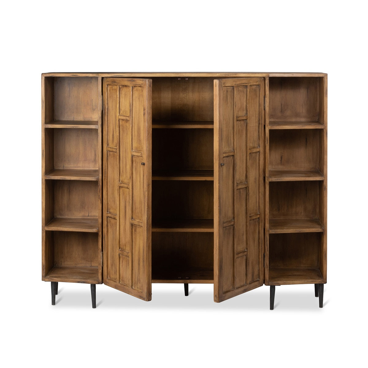 Socorro Storage Cabinet | Patina Natural Finish Rustic Storage