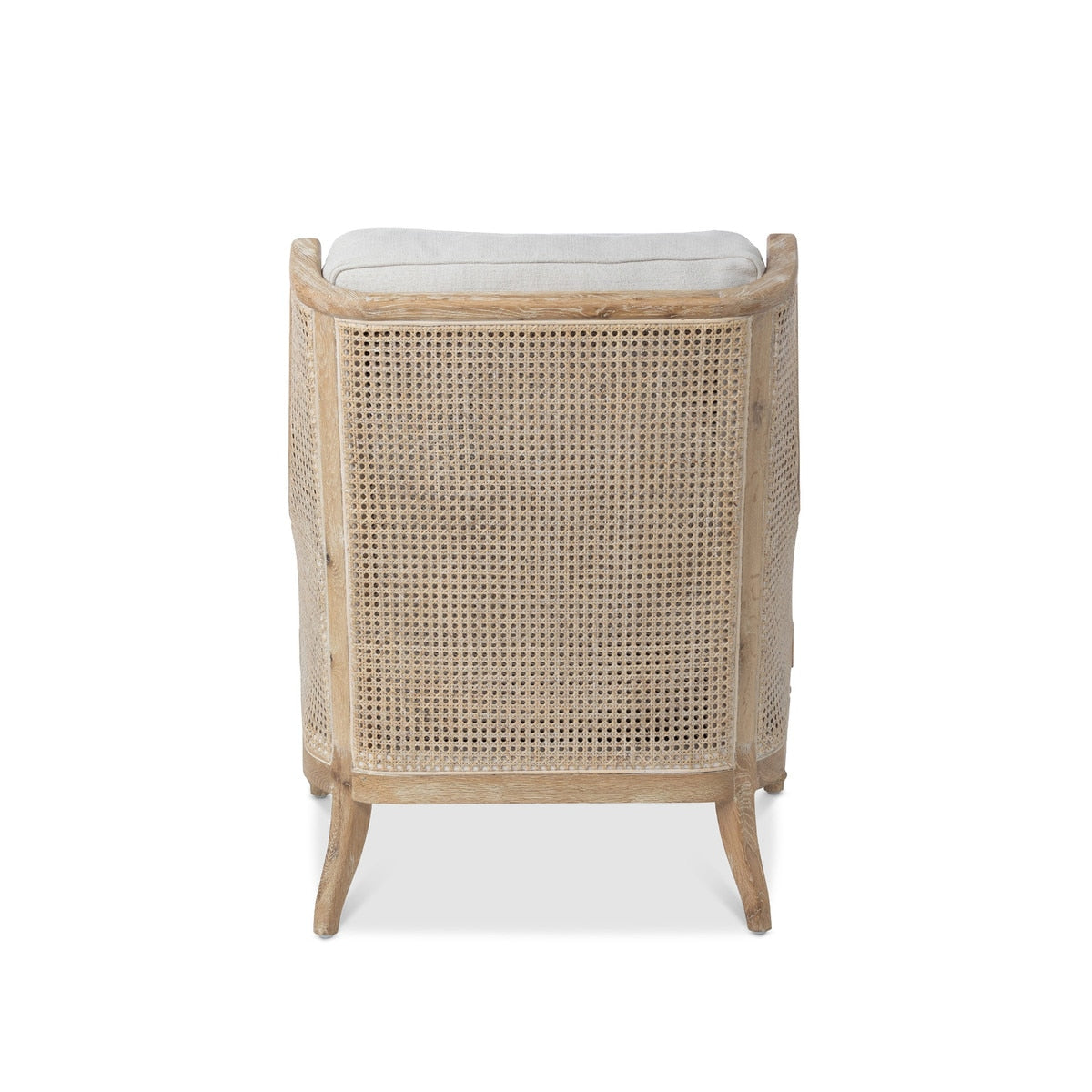 Monica Cane Back Wing Chair | Elegant Vintage-Inspired Seating