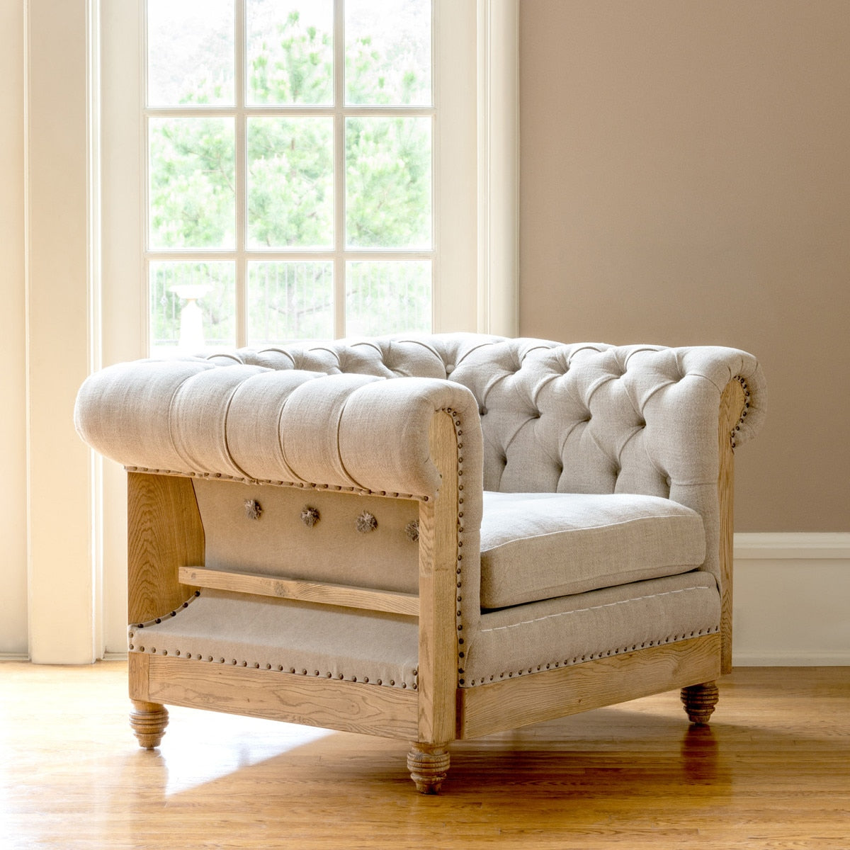 Hillcrest Tufted Chair | Elegant Tufted Upholstered Seating